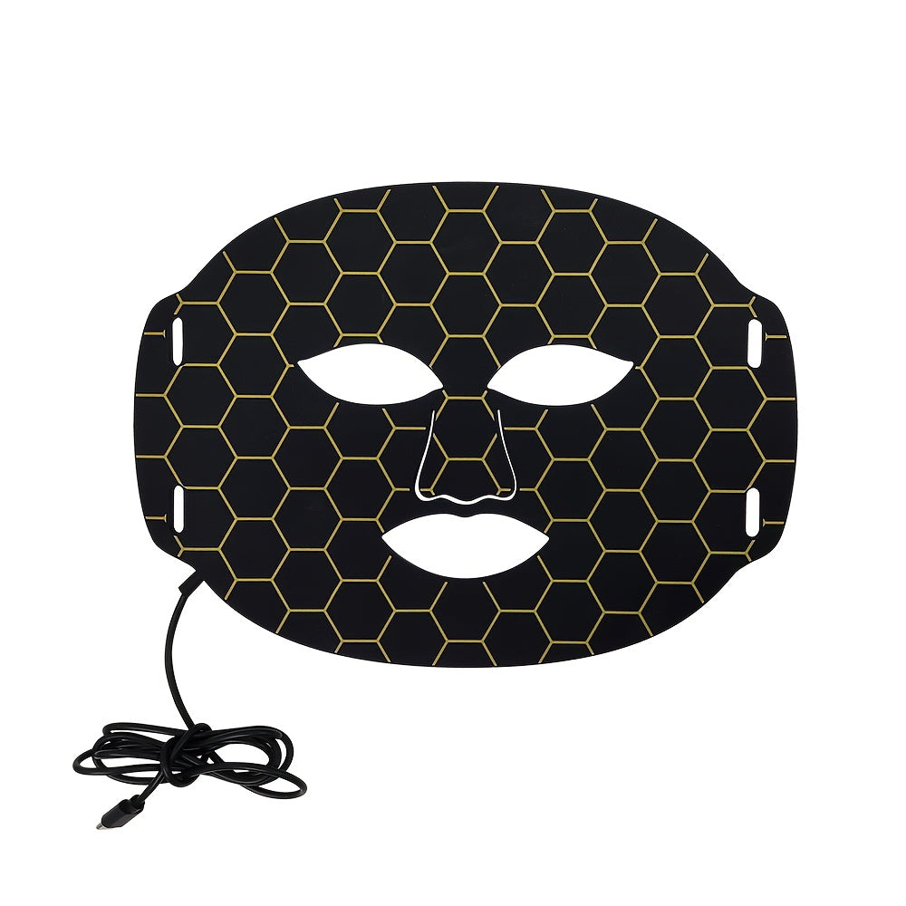 7-Color LED Facial Beauty Device – Multi-Mode Strap for Home Skincare