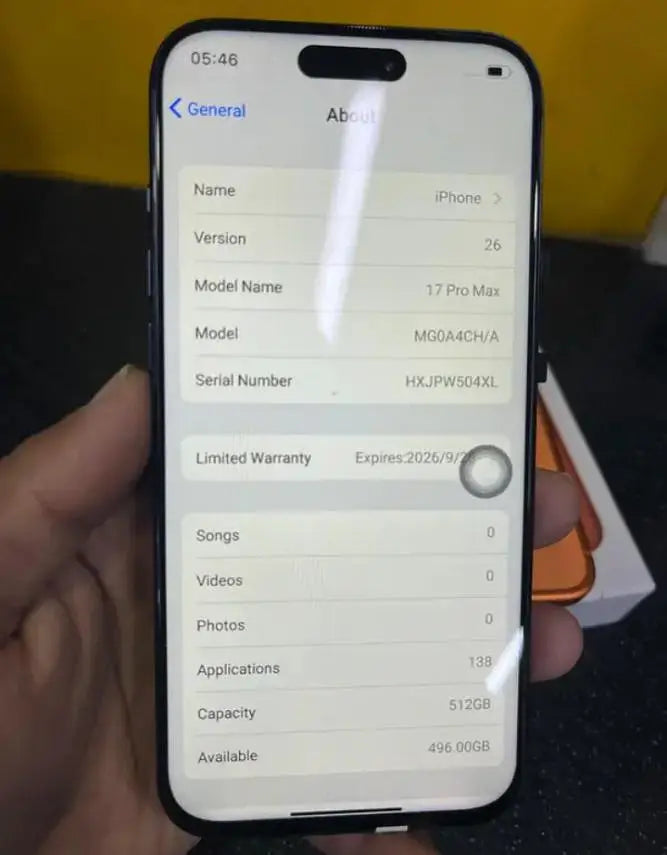 iPhone 17 Pro Max Master Copy Same Like Original