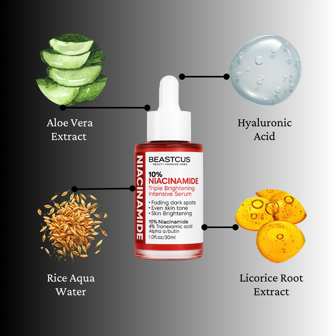 Beastcus Niacinamide Triple Brightening Action Serum