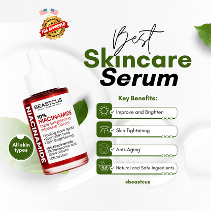 Beastcus Niacinamide Triple Brightening Action Serum