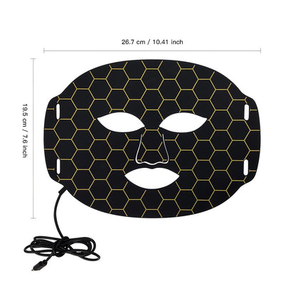 7-Color LED Facial Beauty Device – Multi-Mode Strap for Home Skincare